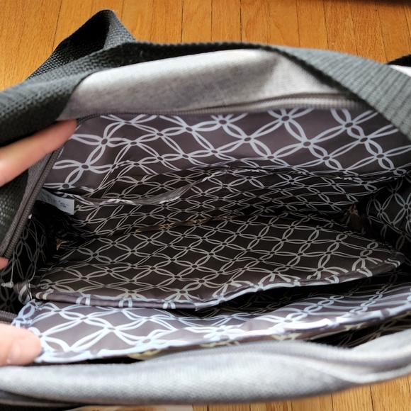 Carter's Grey Diaper Bag - Picture 4 of 5